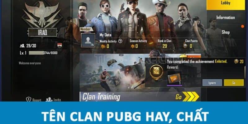 Tên Clan Pubg Hay - Các Tên Clan Pubg Hay Nhất Mọi Thời Đại 6 Bật mí những tên clan PUBG hài hước nhất hiện nay